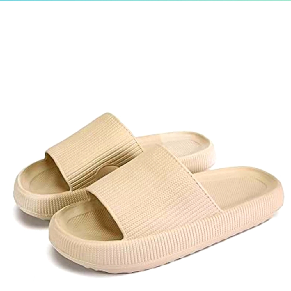 Cozi Pillow Slides Brand New with bag! NWT Beige Color Size 10